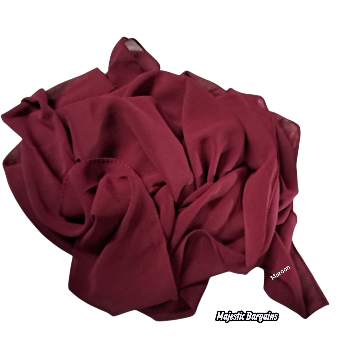 PLAIN CHIFFON SCARF