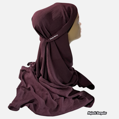 TIEBACK AIRFLOW SCARF