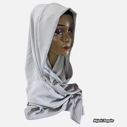 TIEBACK AIRFLOW SCARF