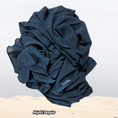 PLAIN CHIFFON SCARF