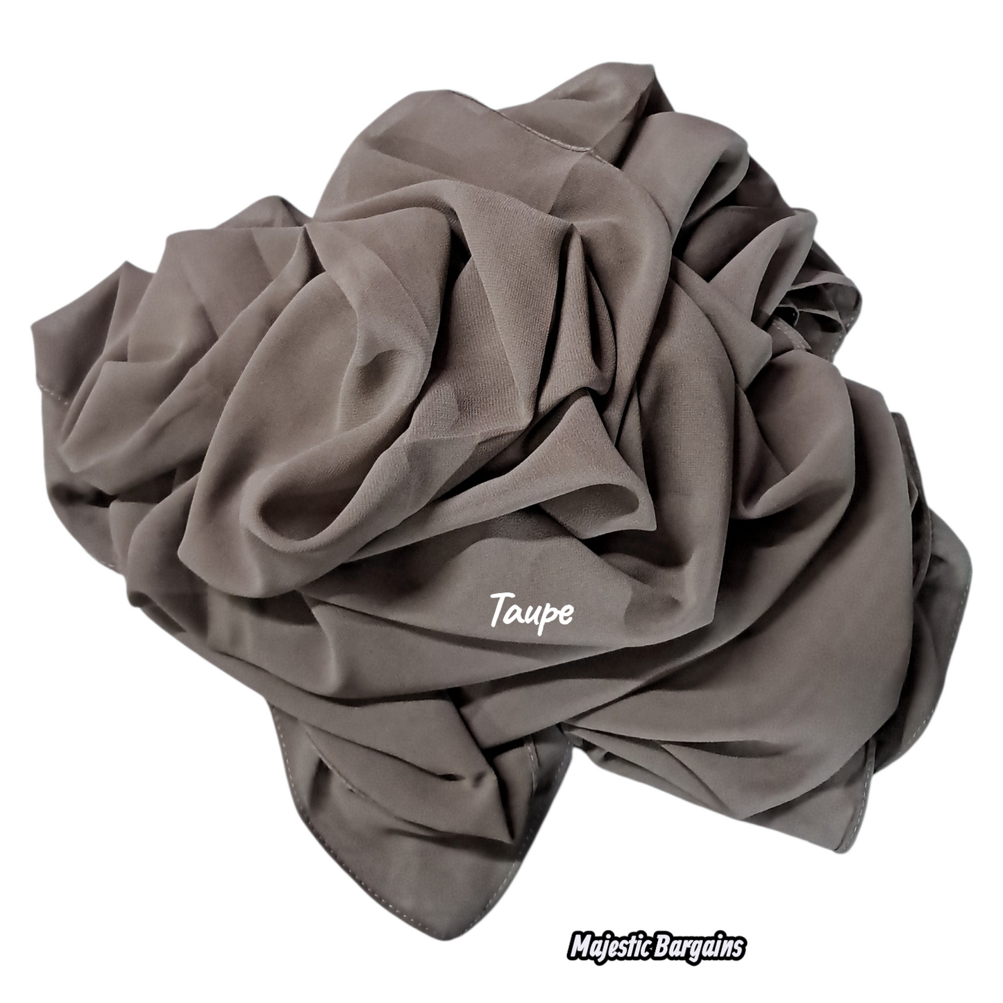 PLAIN CHIFFON SCARF