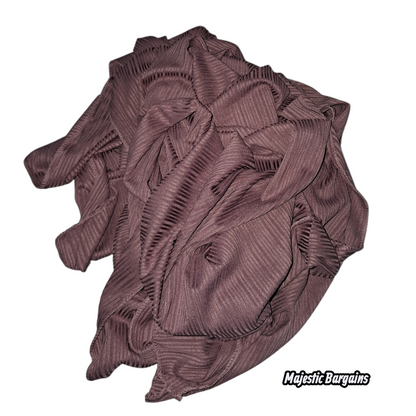 RIBBED JERSEY LONG SCARF
