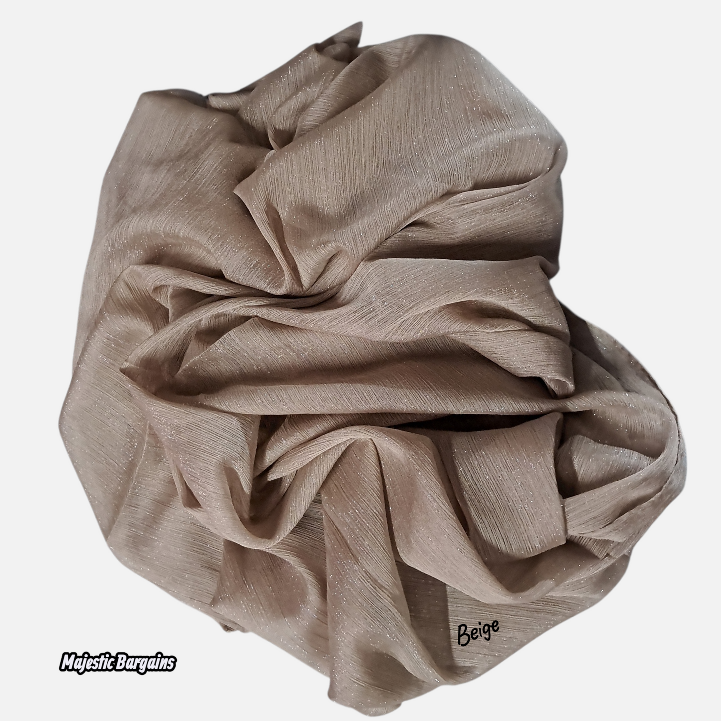 SHIMMER CHIFFON SCARF