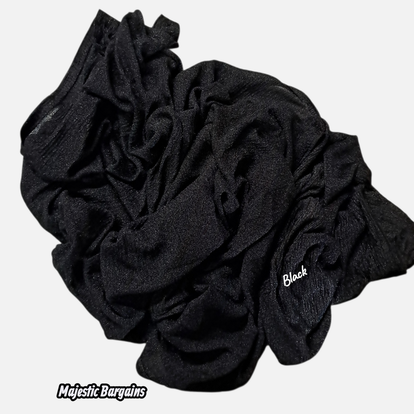 SHIMMER POLYESTER SCARF