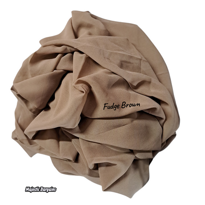 CHIFFON TIEBACK SCARF