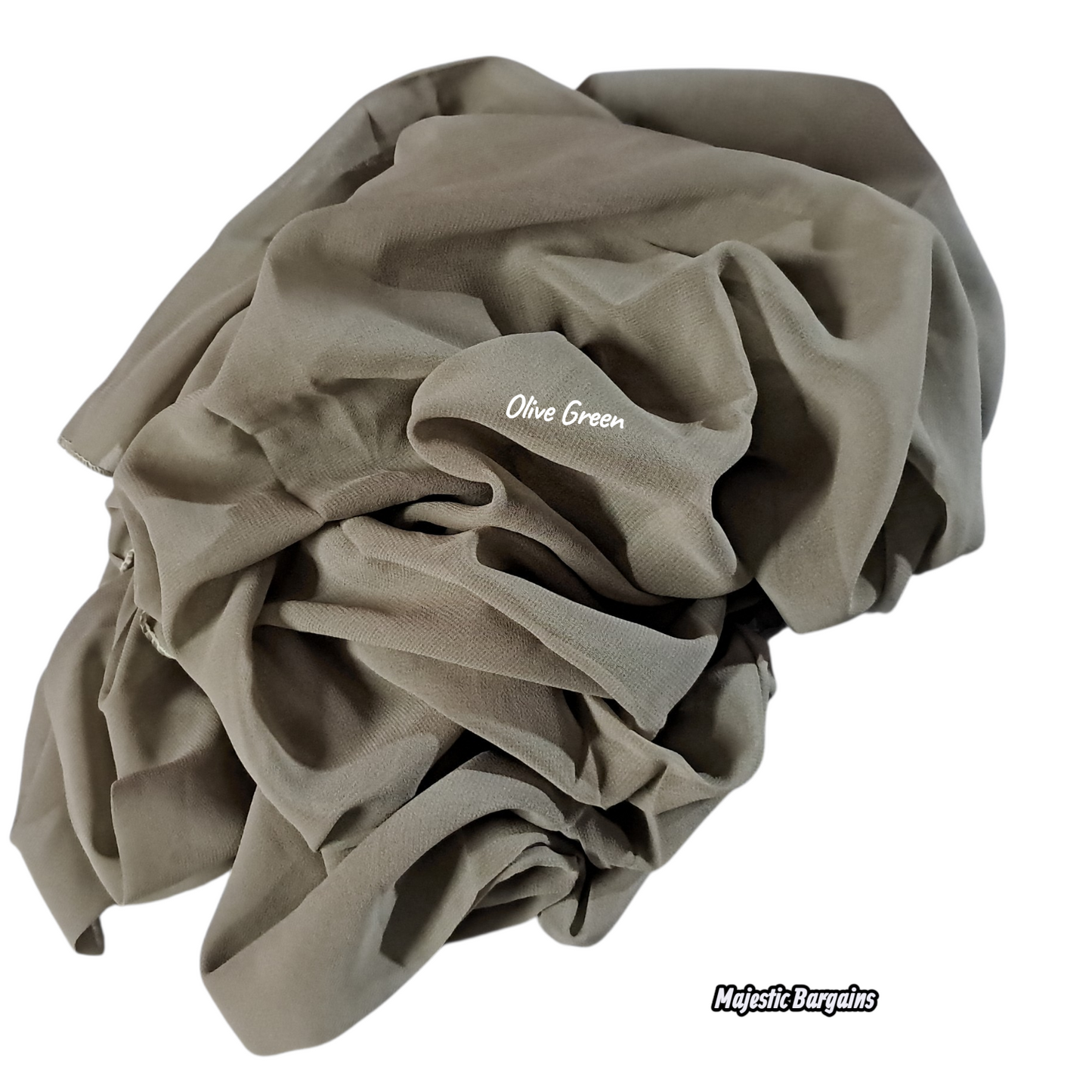 CHIFFON TIEBACK SCARF