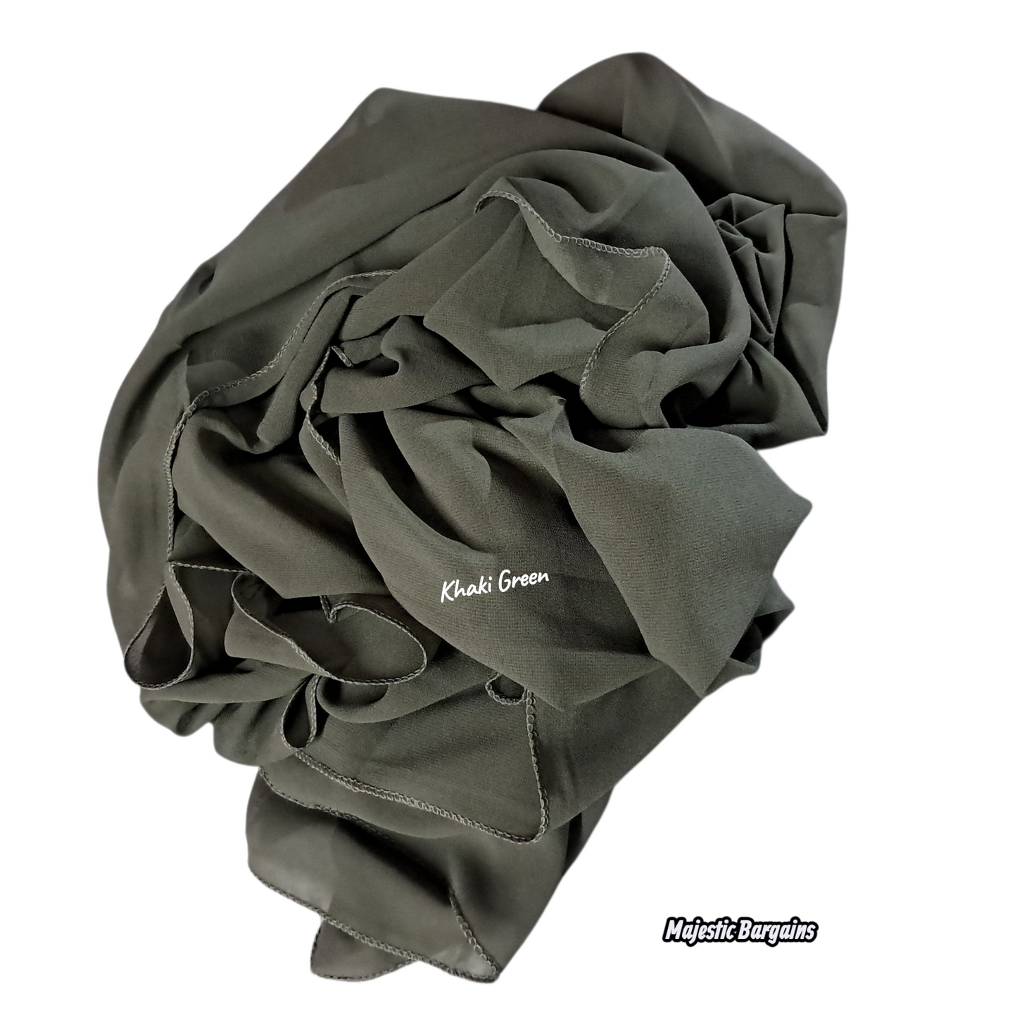 CHIFFON TIEBACK SCARF
