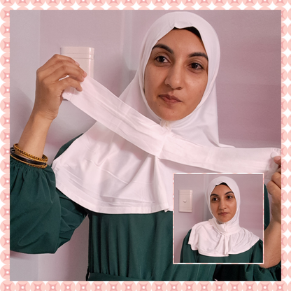 TURKISH BURQAH WITH CLIP ON BUTTON