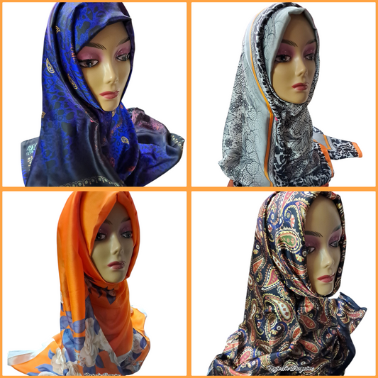 TURKISH PRINT LONG SCARF