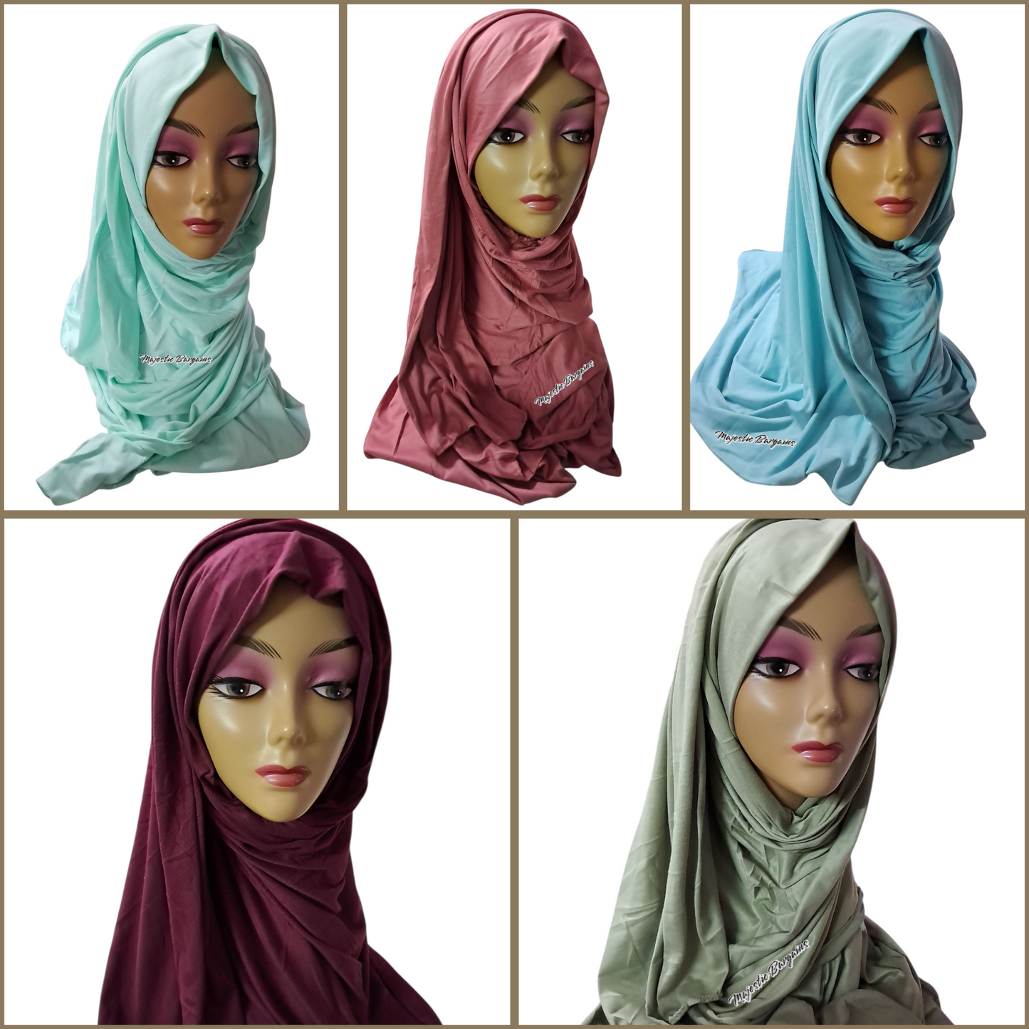 PREMIUM STRETCH PIN-FREE SCARF