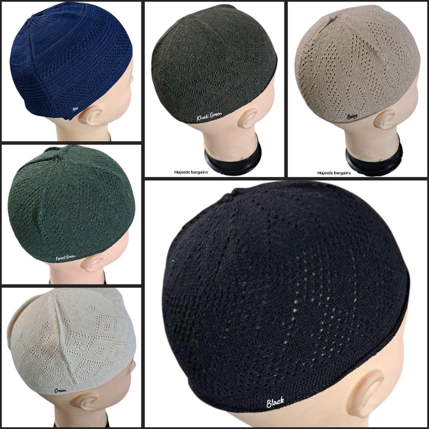 KNITTED FEZ/ TOPI CAP