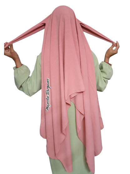 TIEBACK AIRFLOW SCARF