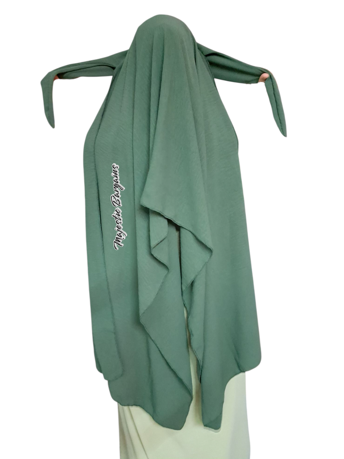 TIEBACK AIRFLOW SCARF