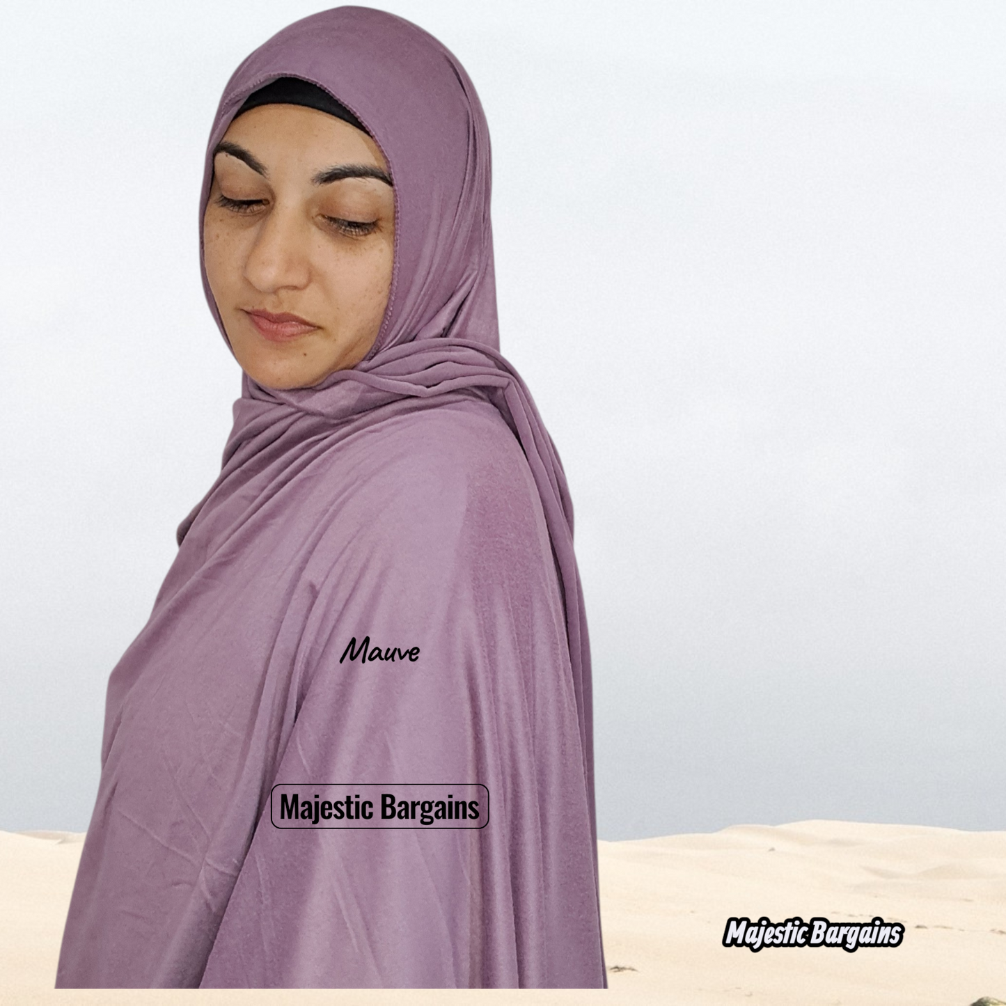 PREMIUM STRETCH JERSEY  PIN-FREE SCARF