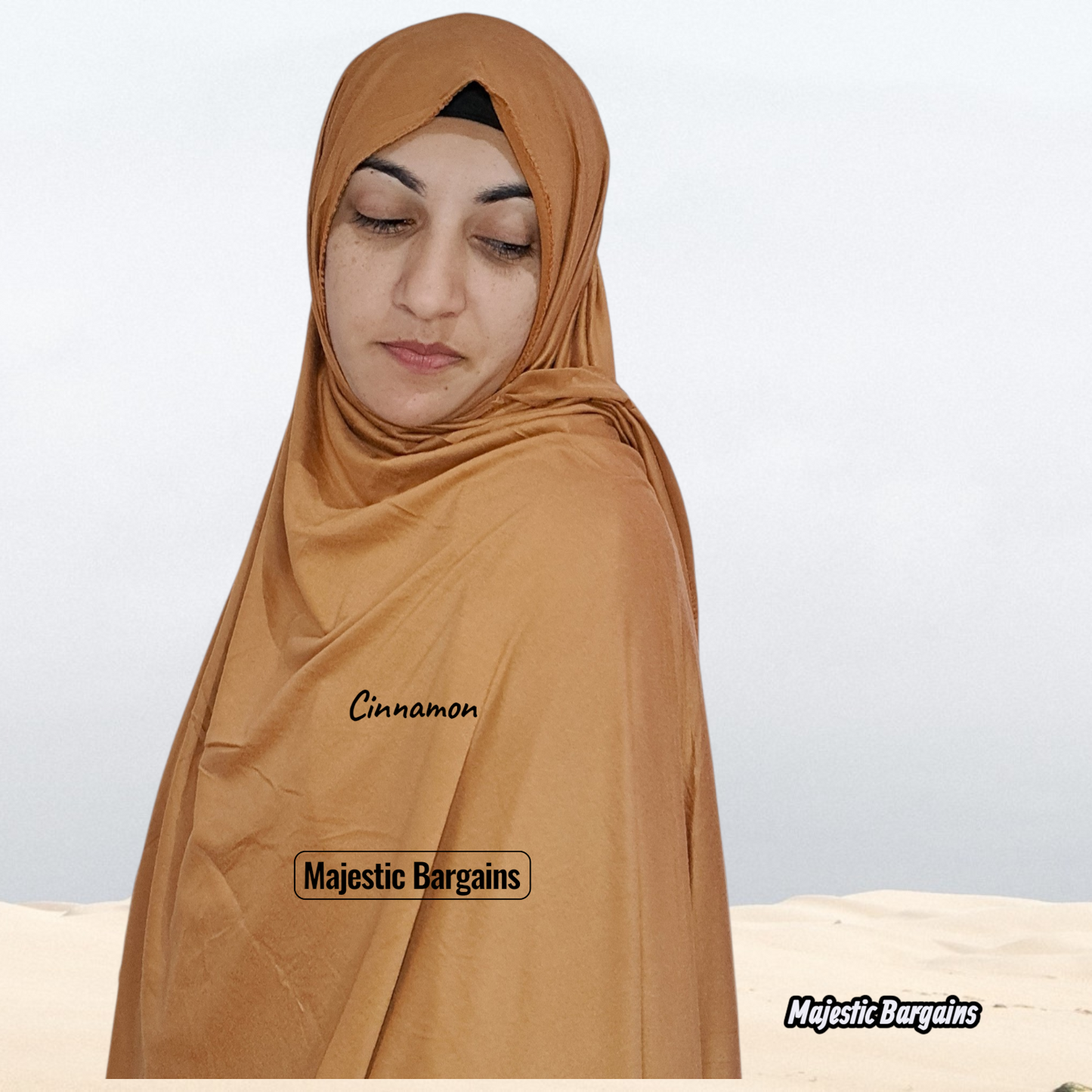 PREMIUM STRETCH JERSEY  PIN-FREE SCARF