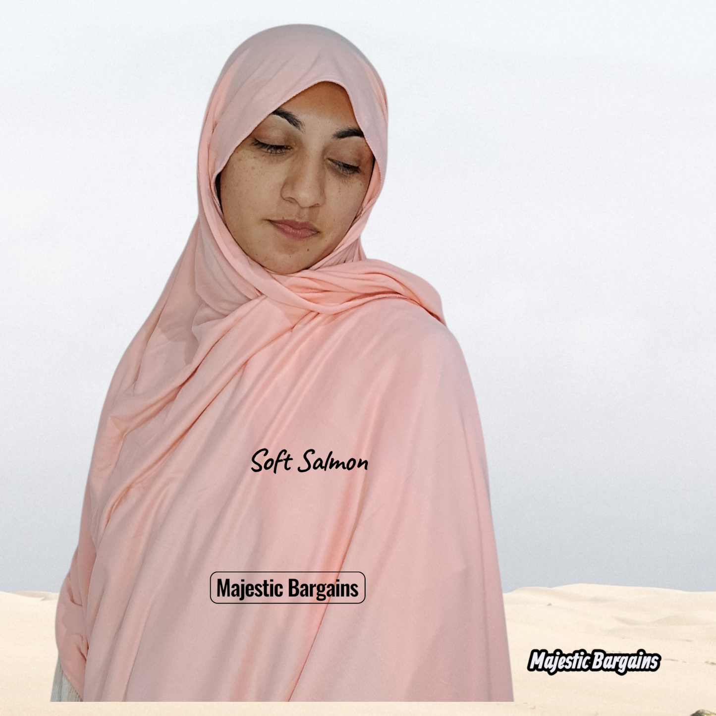 PREMIUM STRETCH JERSEY  PIN-FREE SCARF