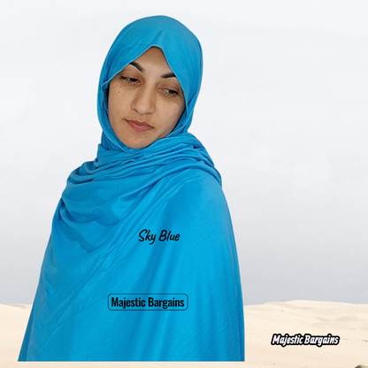 PREMIUM STRETCH JERSEY  PIN-FREE SCARF
