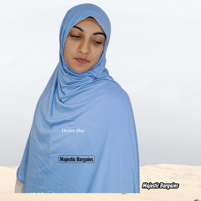 PREMIUM STRETCH JERSEY  PIN-FREE SCARF