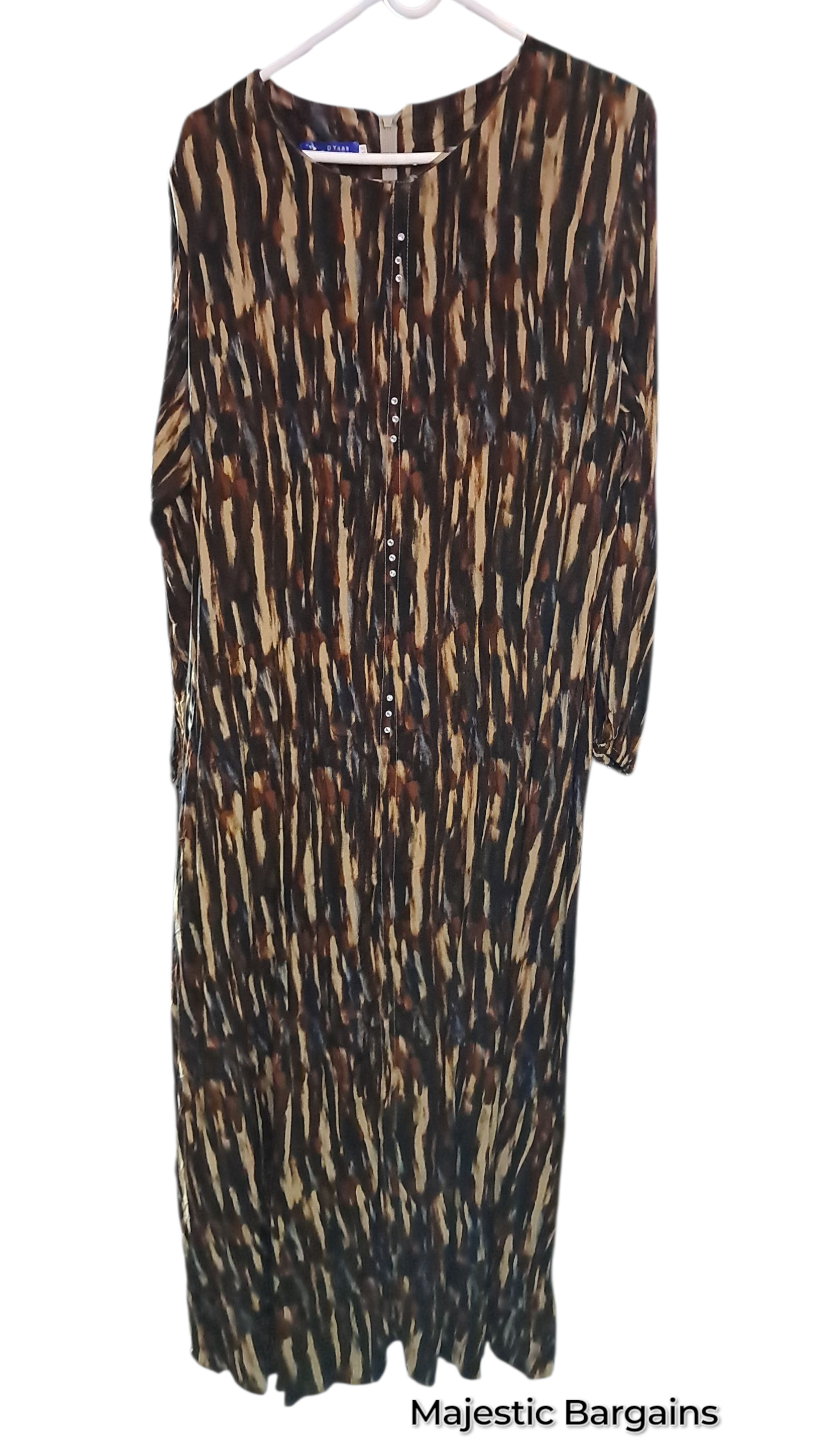 PRINTED LONG DRESS
