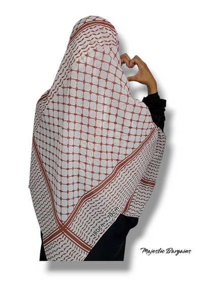 PALESTINE CHIFFON SCARF