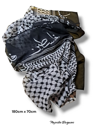 PALESTINE CHIFFON SCARF