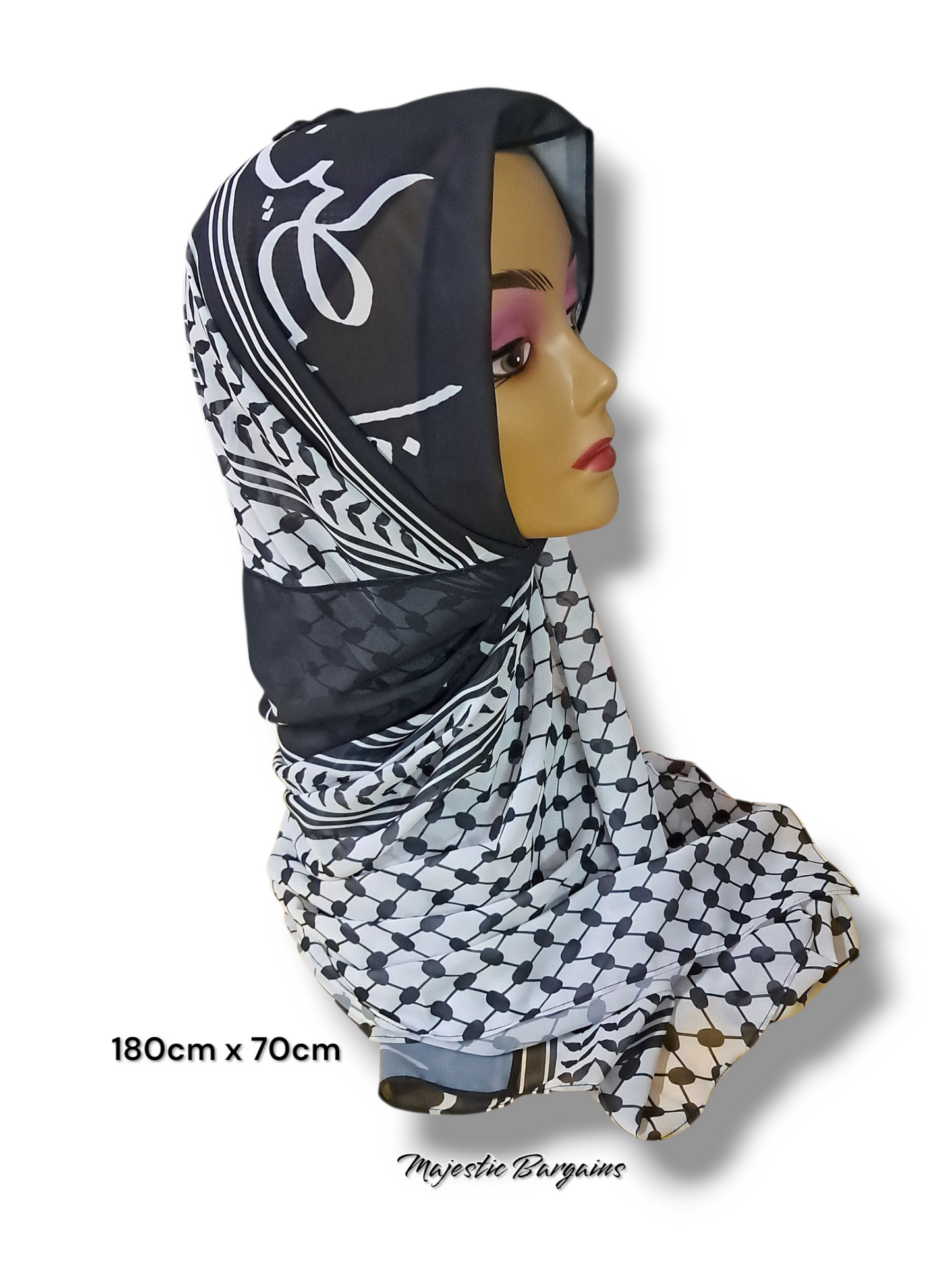 PALESTINE CHIFFON SCARF
