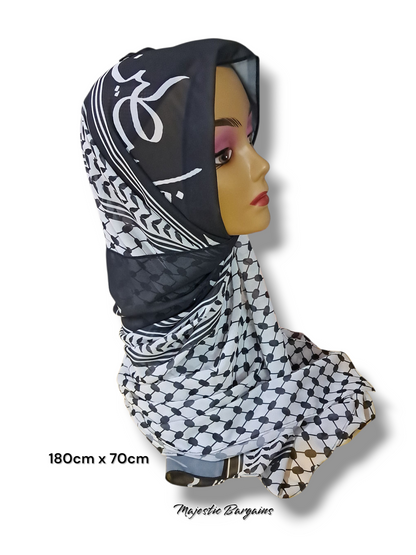 PALESTINE CHIFFON SCARF