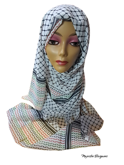 PALESTINE CHIFFON SCARF
