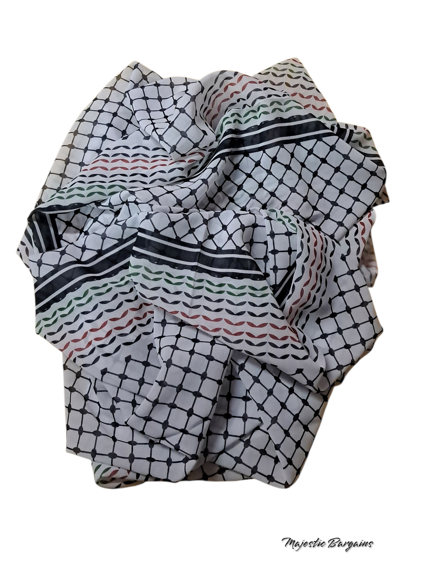 PALESTINE CHIFFON SCARF