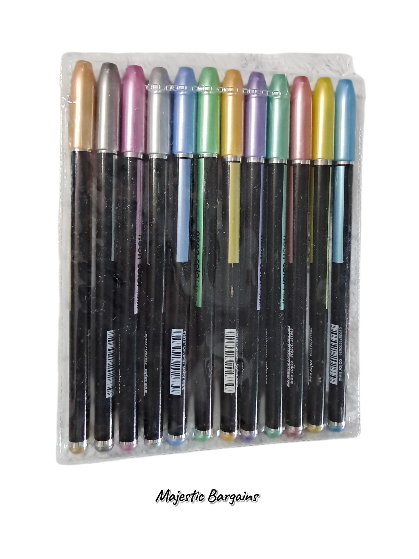 METALLIC PENS 12pc