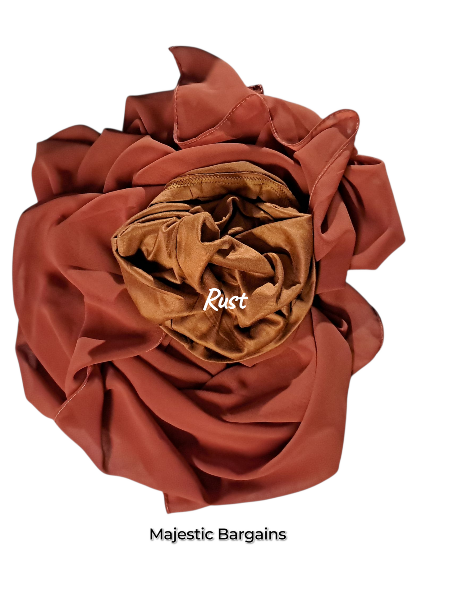 INSTANT CHIFFON WITH UNDERCAP ATTACHED