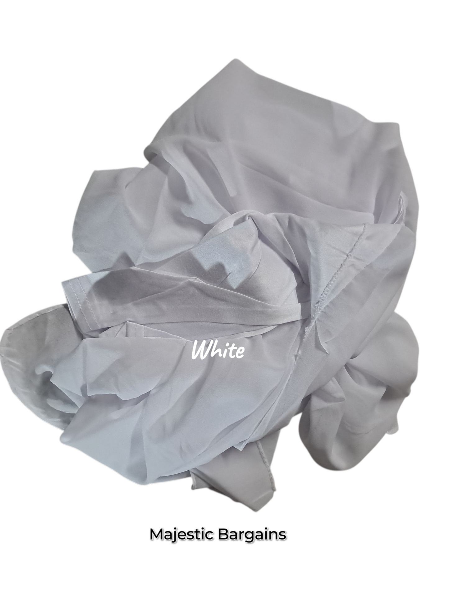 INSTANT CHIFFON WITH UNDERCAP ATTACHED