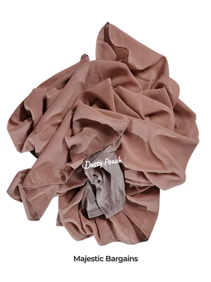 INSTANT CHIFFON WITH UNDERCAP ATTACHED