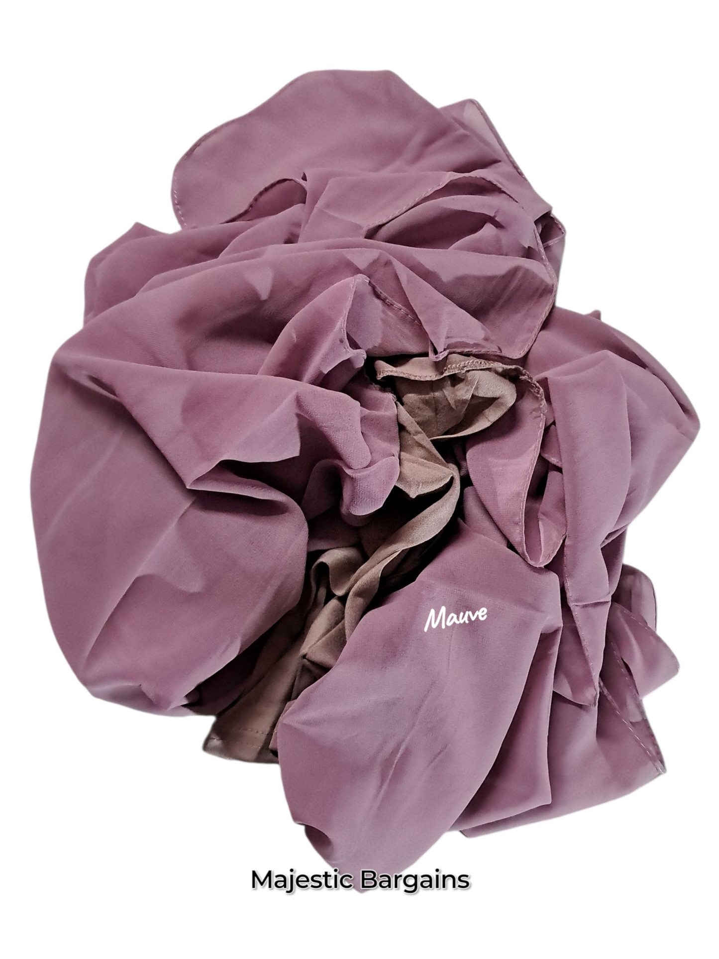 INSTANT CHIFFON WITH UNDERCAP ATTACHED