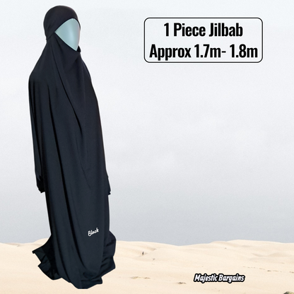 1pc FULL LENGTH JILBAB (Approx 1.7m)