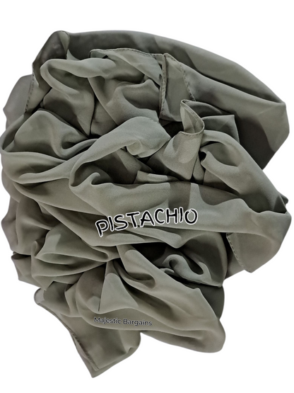 PLAIN CHIFFON SCARF