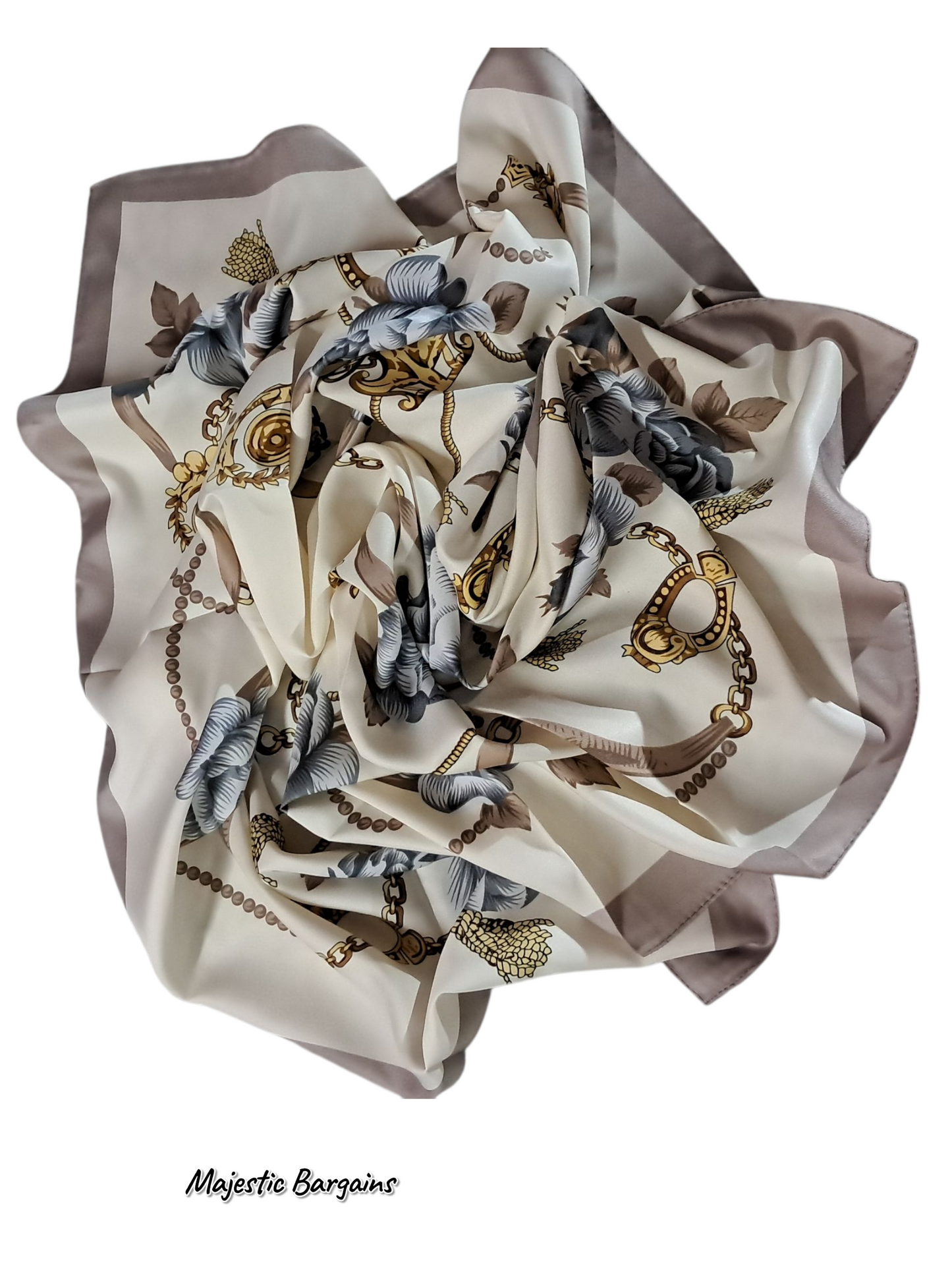 TURKISH SOFT SILK 90x90cm SQUARE HIJAB