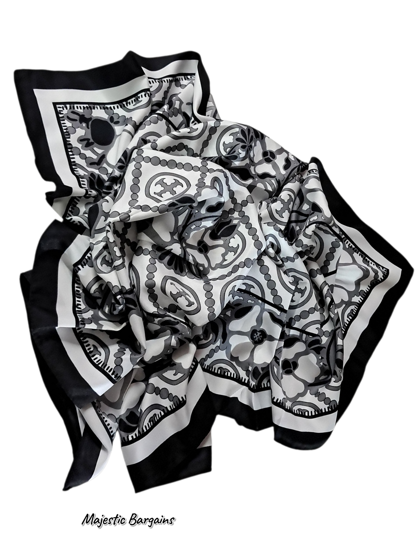 TURKISH SOFT SILK 90x90cm SQUARE HIJAB