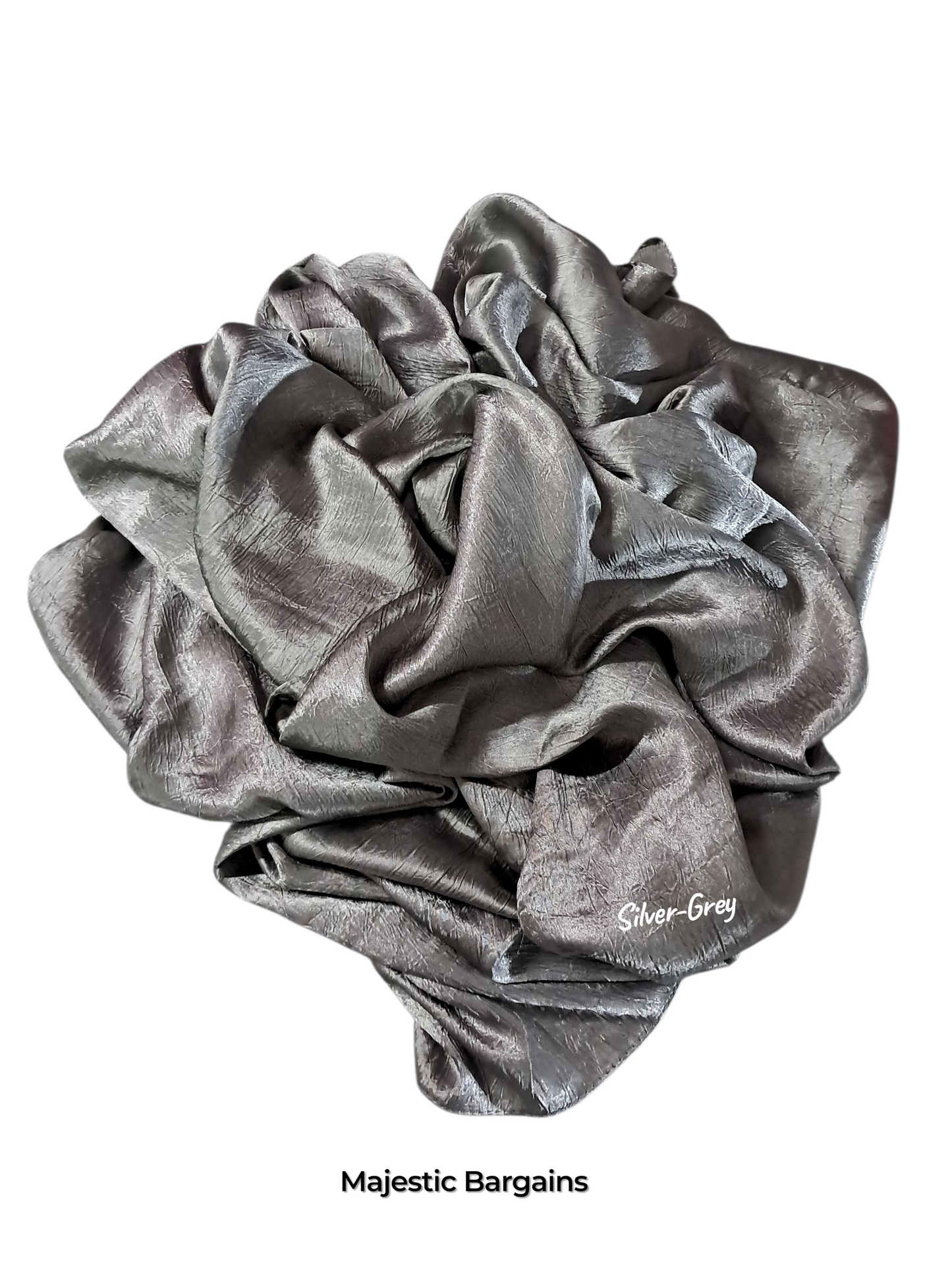 CRUSH SILK LONG SCARF
