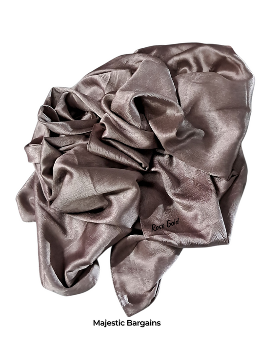 CRUSH SILK LONG SCARF