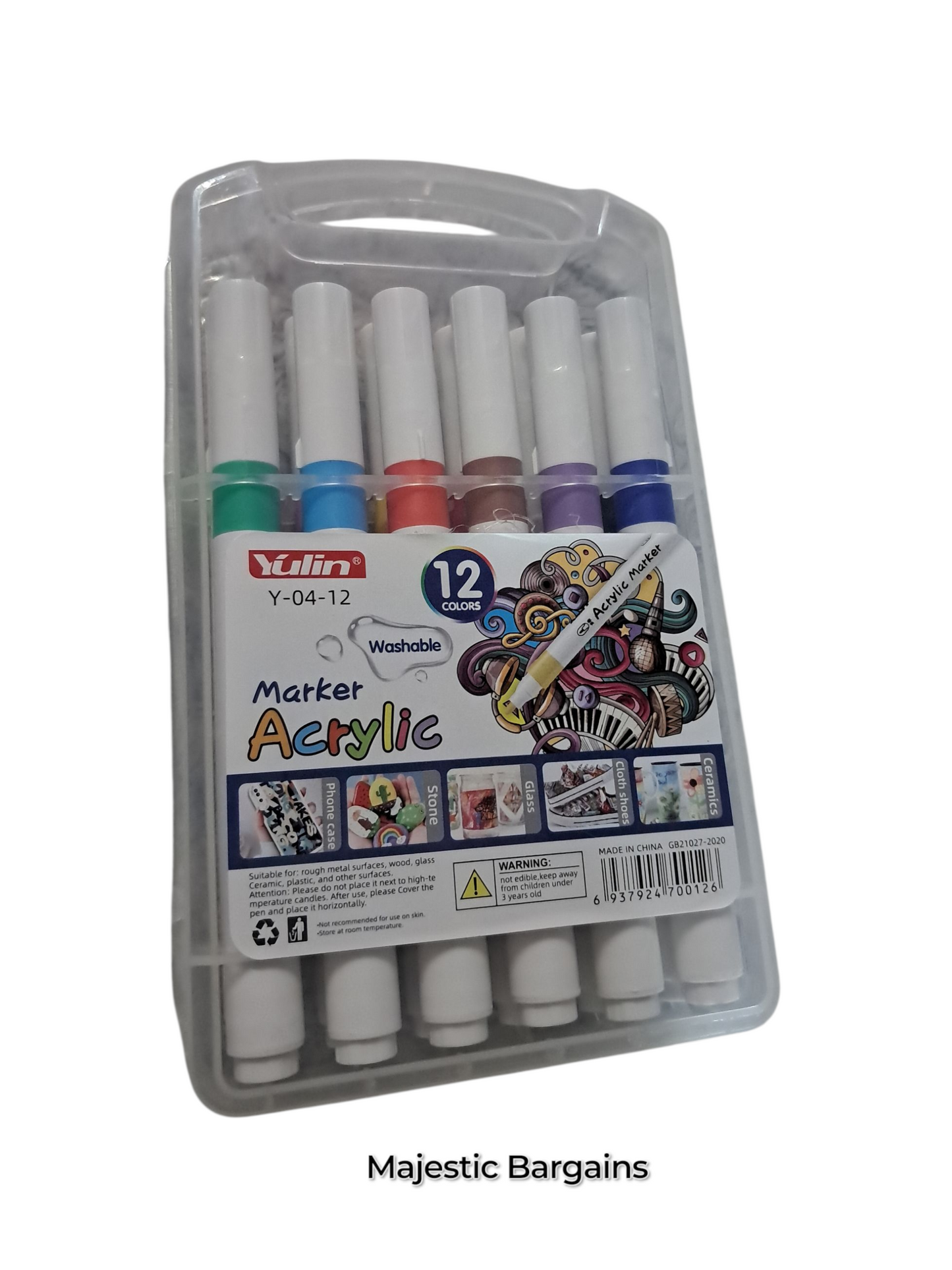 ACRYLIC MARKERS (12s)