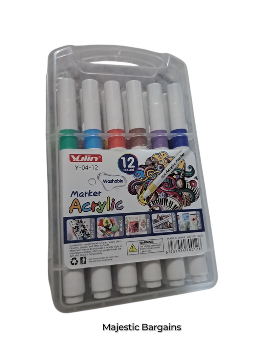 ACRYLIC MARKERS (12s)