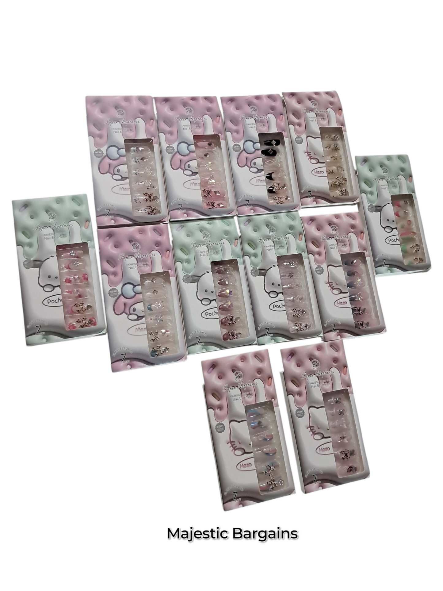 12pc PRESS ON NAILS