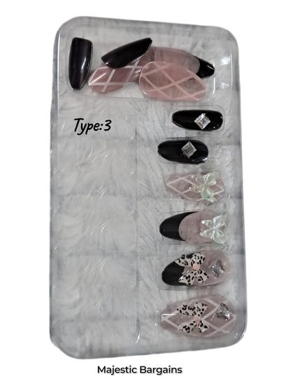12pc PRESS ON NAILS
