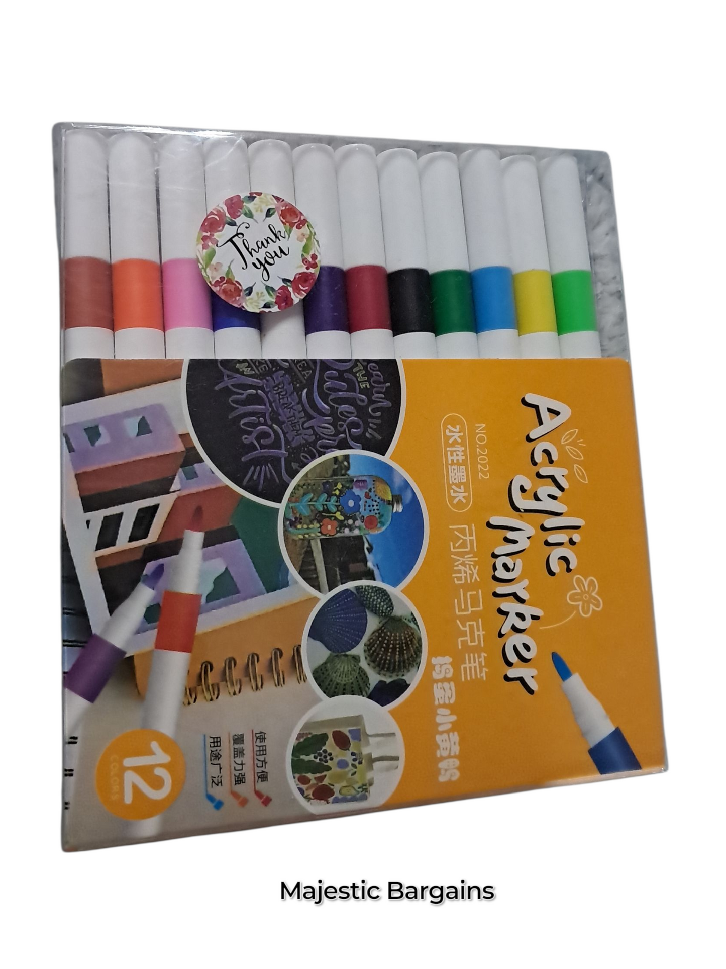 ACRYLIC MARKERS (12s)