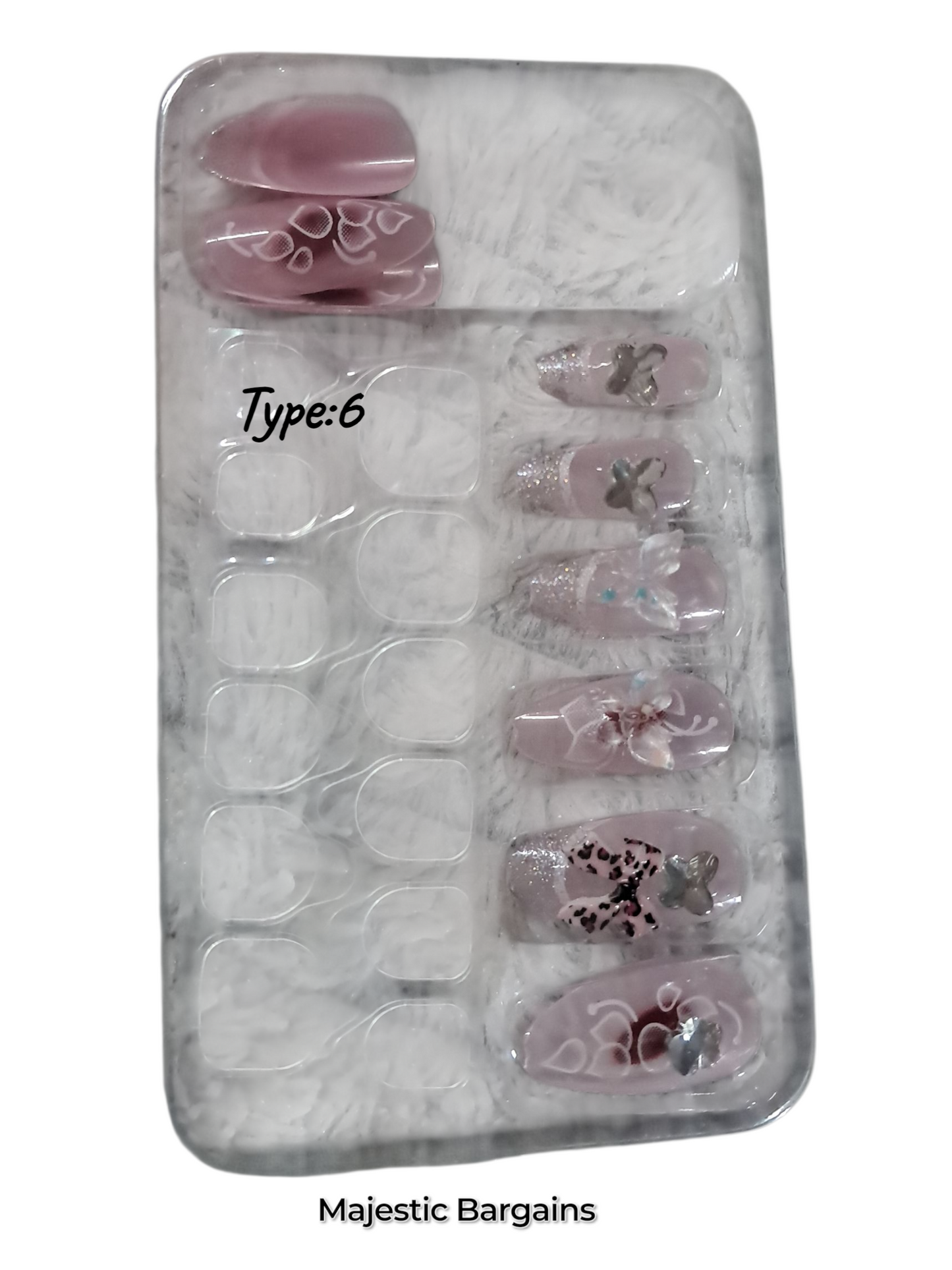 12pc PRESS ON NAILS