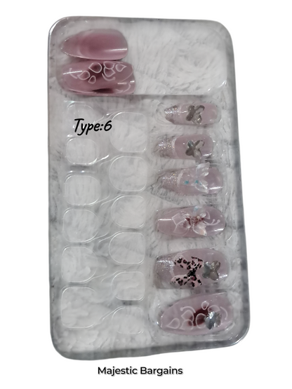 12pc PRESS ON NAILS