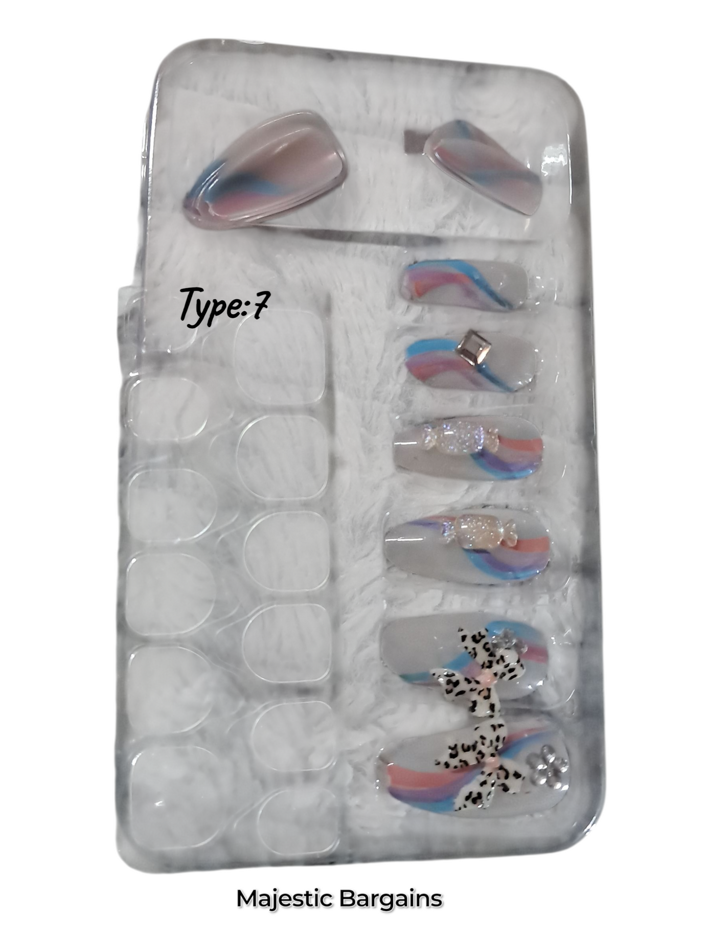 12pc PRESS ON NAILS