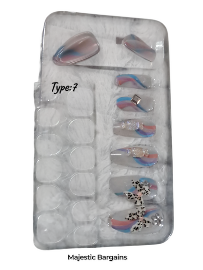 12pc PRESS ON NAILS