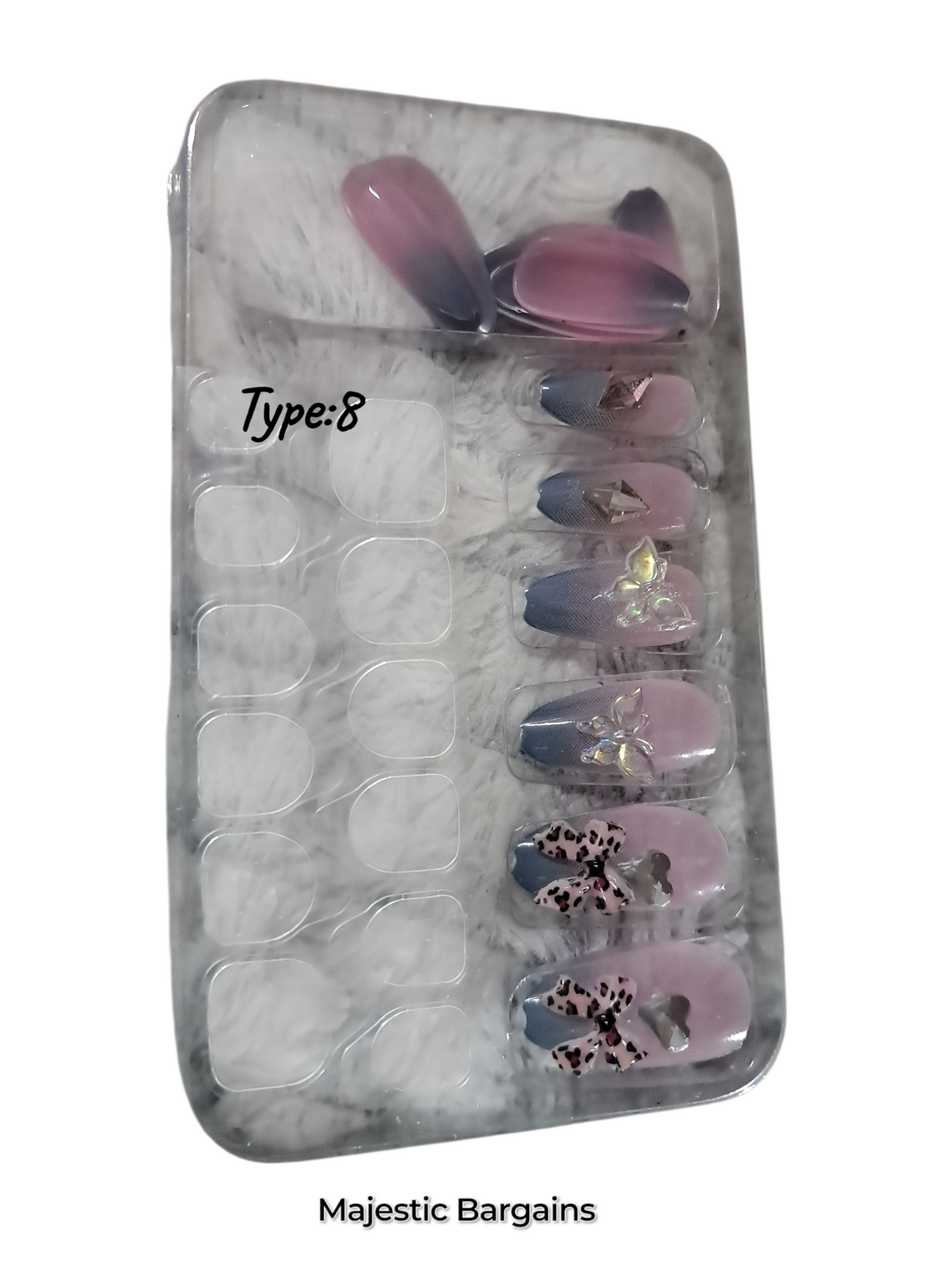 12pc PRESS ON NAILS